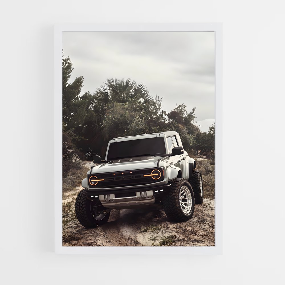Poster Aventures en Tout-Terrain – affiche Ford (vue 3)